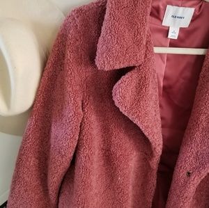 Pink Teddy Coat